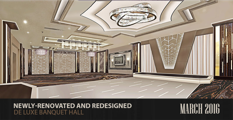 Renovated De Luxe Banquet Hall