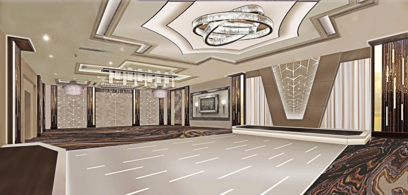 The Brand New De Luxe Ballroom! (Artist Rendering)