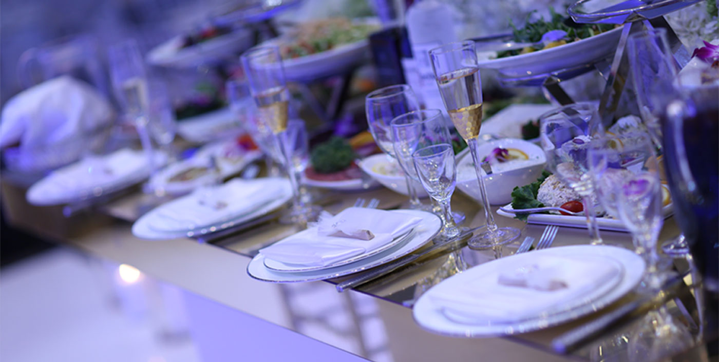 Catering at De Luxe Banquet Hall