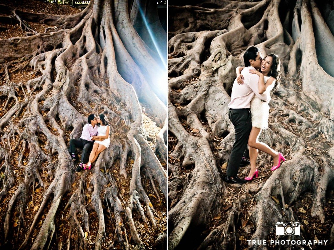 Balboa Park - engagement photo locations