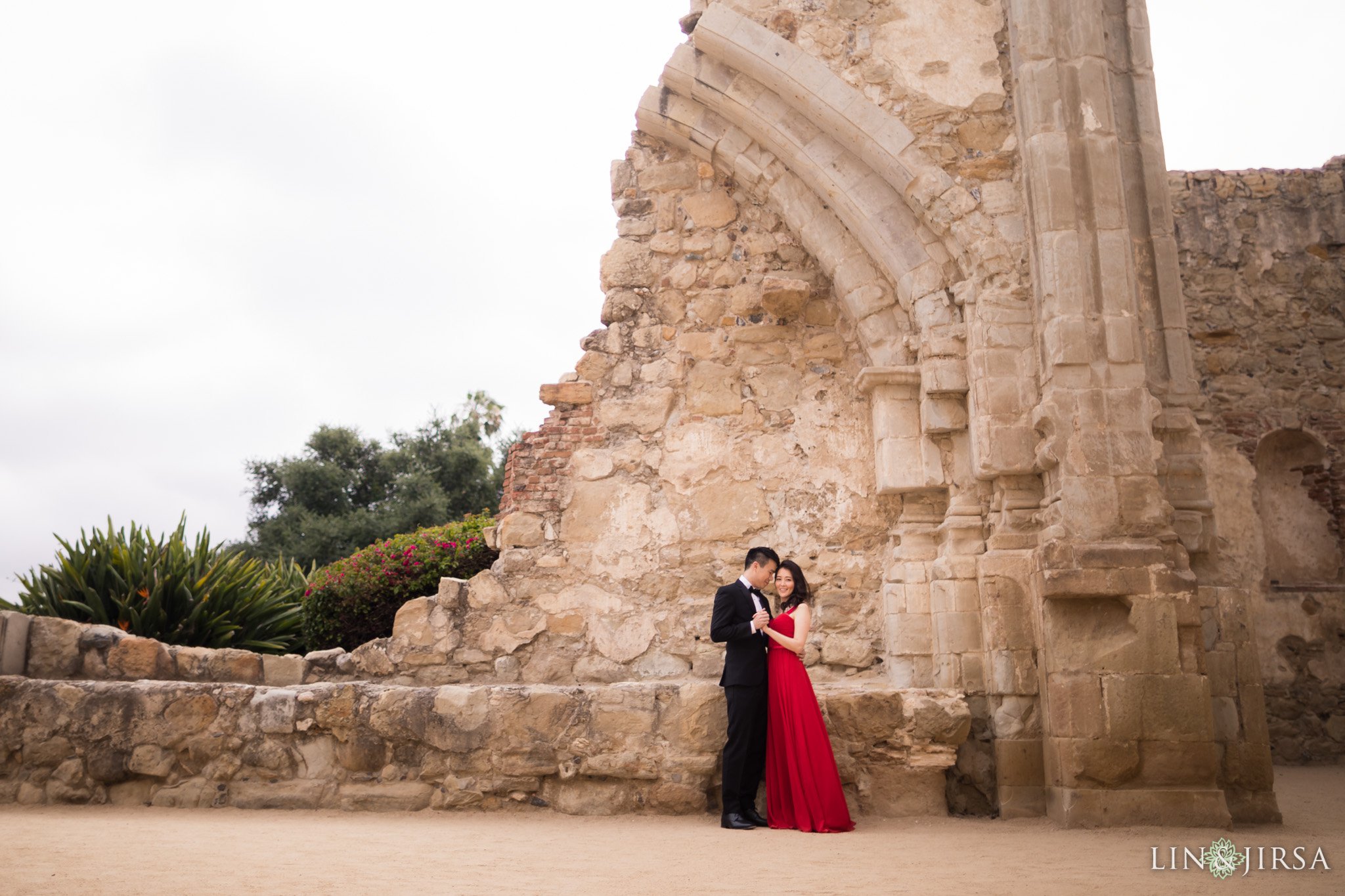 Mission San Juan Capistrano - engagement photo locations
