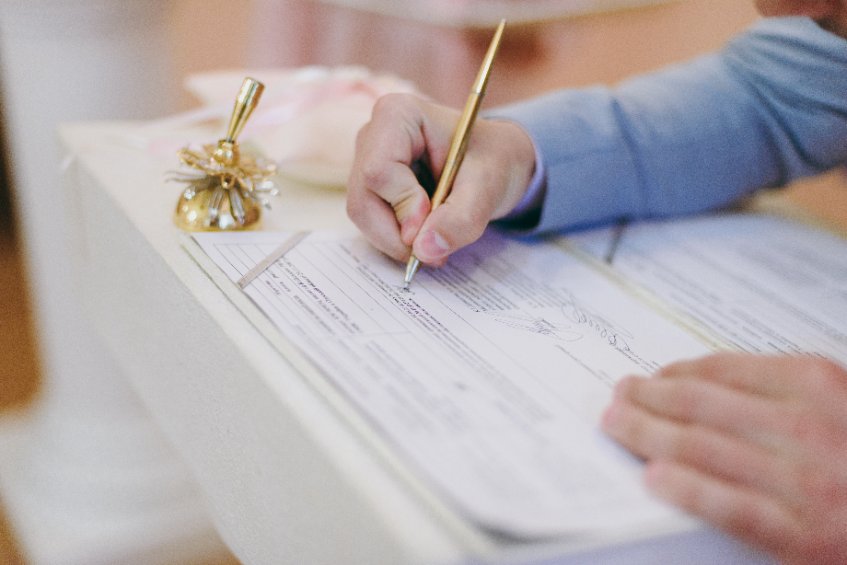 obtaining a marriage license