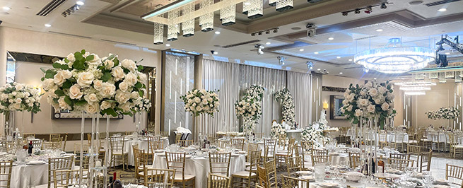 De Luxe Banquet Hall Ballroom - Wedding